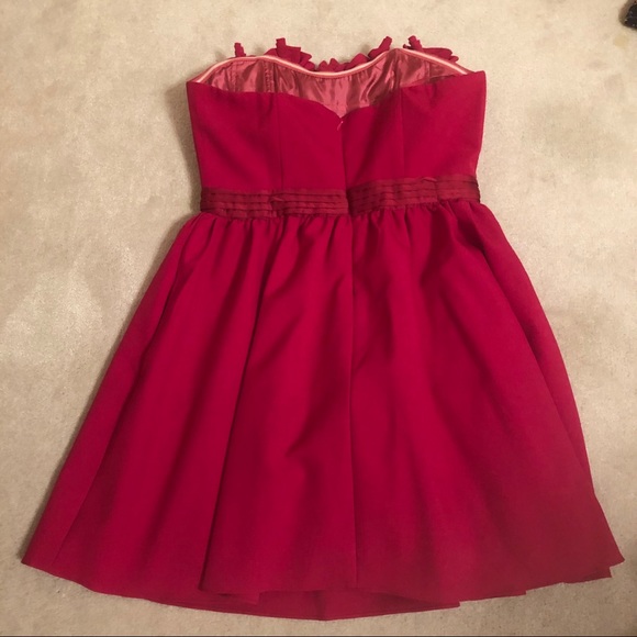 Strapless Rosette Dress - Picture 3 of 4